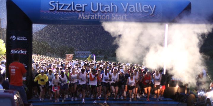 Marathon of Utah: Utah Valley Marathon 2010 Start