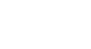Zion's Bank White logo