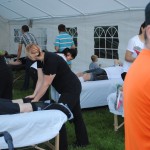 Utah Valley Marathon massage