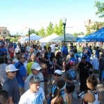 Utah Valley Marathon outdoor booths