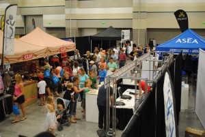 Race Expo Utah Valley Marathon Booth