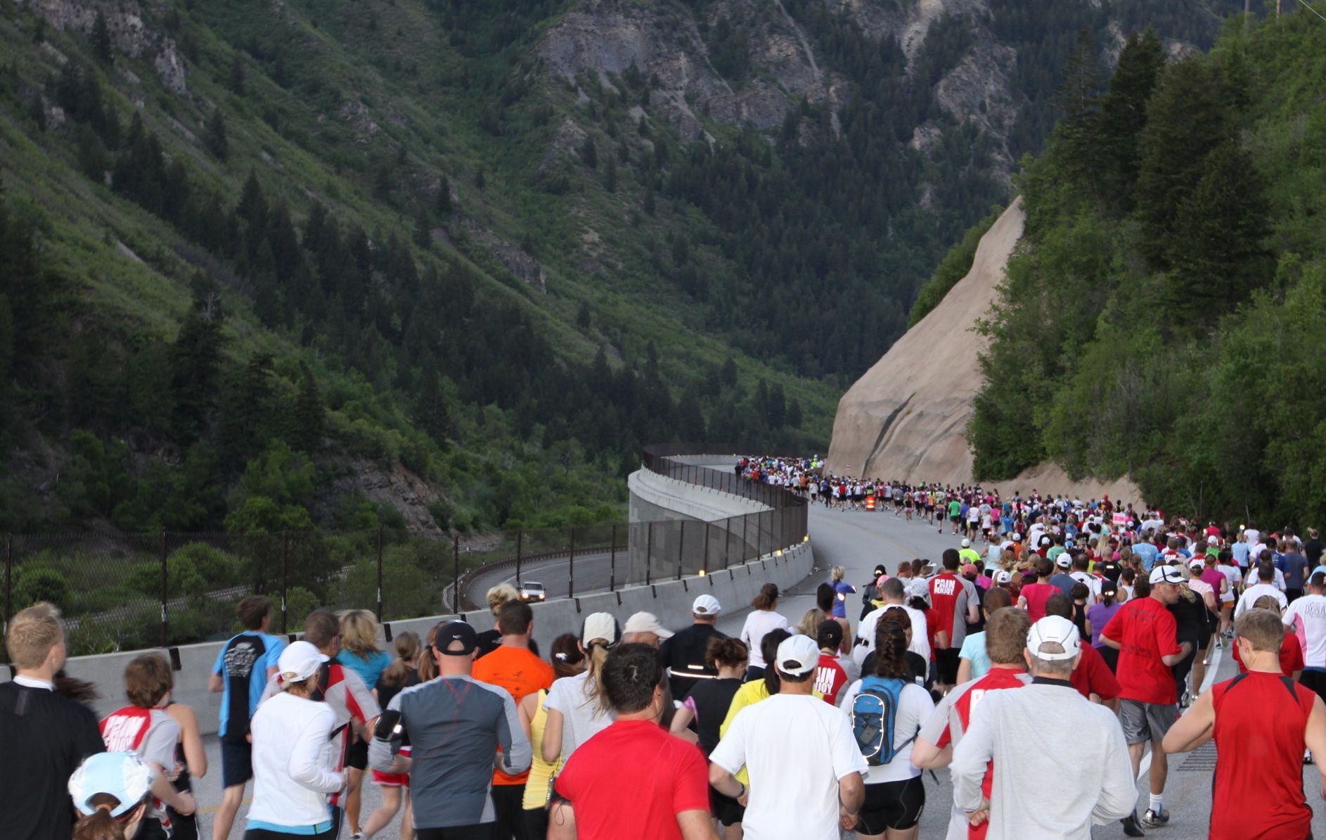 Utah Valley Half Marathon a fast paced spring marathon.