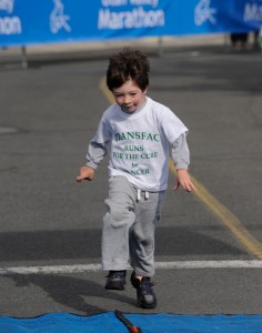 Utah Valley Marathon Kid Finish