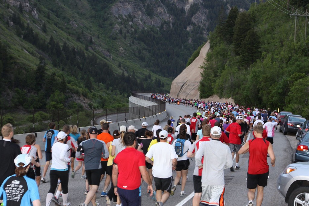 Utah Half Marathons run through mountain pass